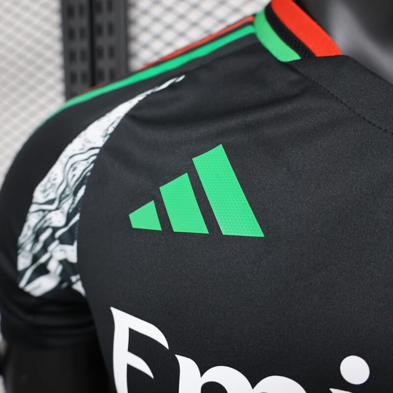 Arsenal Away Black Jersey 2024/2025 (Player Version) - Image 11