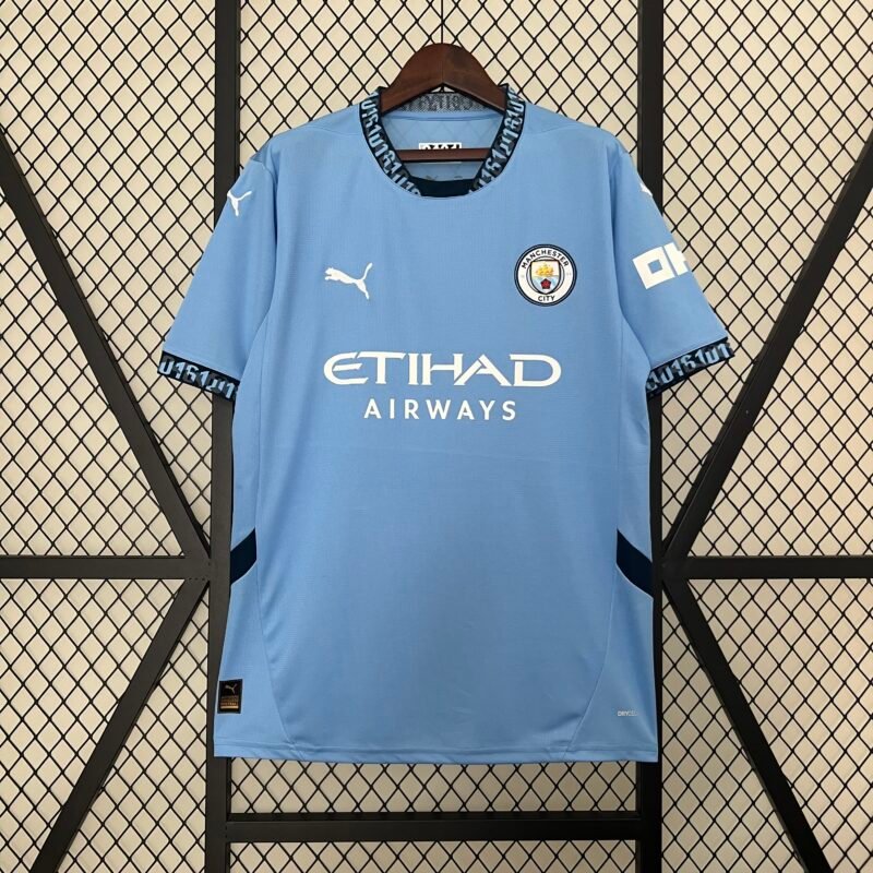 Manchester City Home Jersey 2024-2025 (Fan Version)