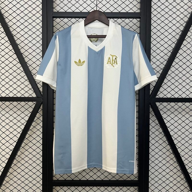 Argentina Home 2024 50th Anniversary Jersey (Fan Version)
