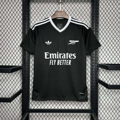 Arsenal 3rd Third Black Goal Keeper Jersey 2024/2025 (Fan Version)