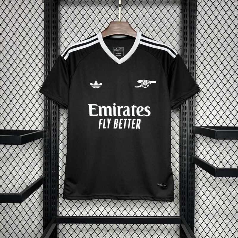 Arsenal 3rd Third Black Goal Keeper Jersey 2024/2025 (Fan Version)