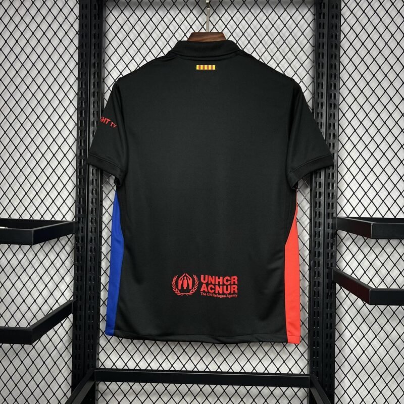 Barcelona Away Black Jersey 2024/2025 (Fan Version) - Image 3