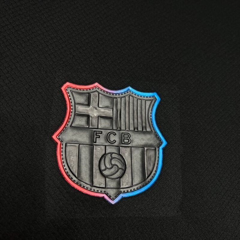 Barcelona Away Black Jersey 2024/2025 (Fan Version) - Image 4