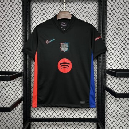 Barcelona Away Black Jersey 2024/2025 (Fan Version)