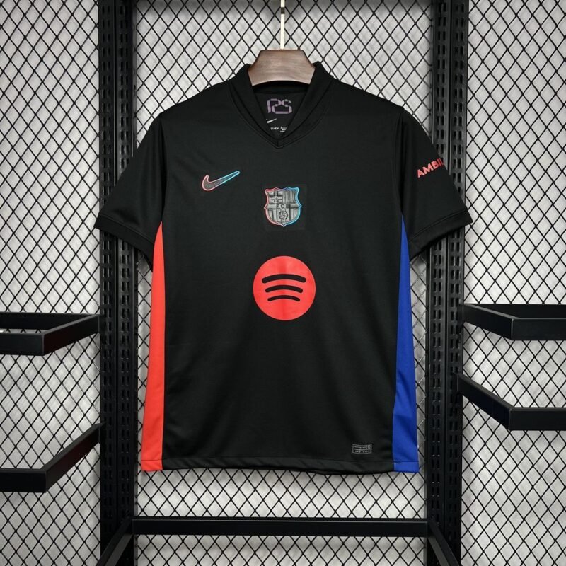 Barcelona Away Black Jersey 2024/2025 (Fan Version)