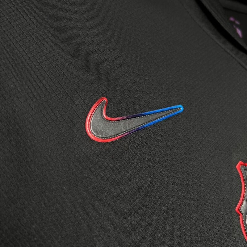 Barcelona Away Black Jersey 2024/2025 (Fan Version) - Image 7