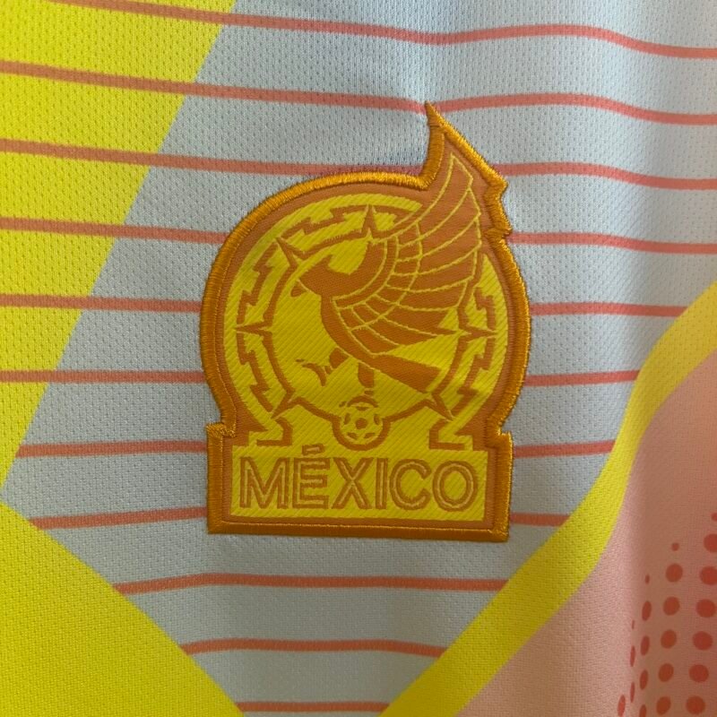Mexico Yellow Goal Keeper Jersey 2024 (Fan Version) - Image 5
