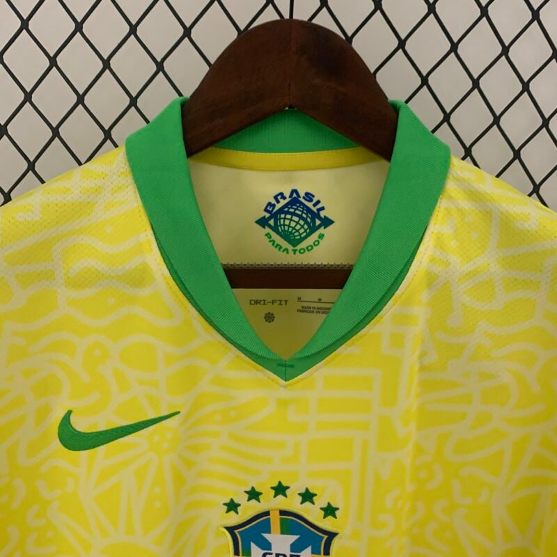 Brazil Home 2024 Jersey (Fan Version) - Image 4