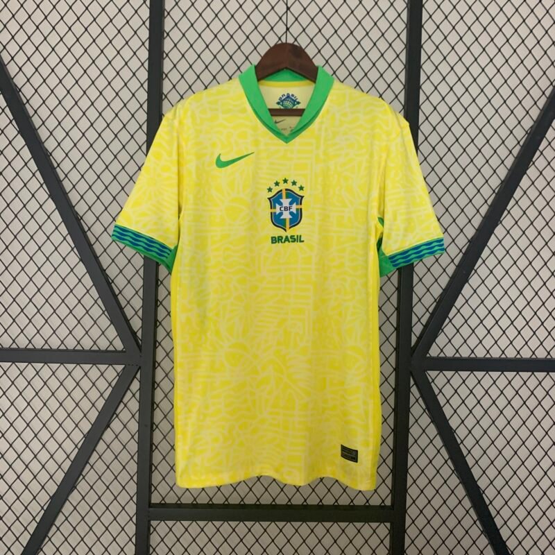 Brazil Home 2024 Jersey (Fan Version)