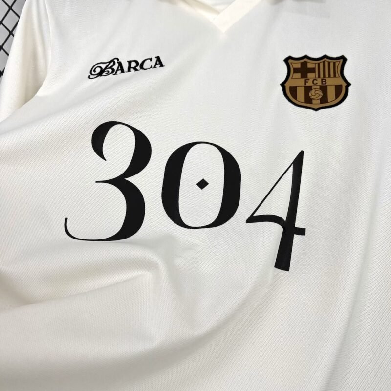 Barcelona White Lamine Yamal 304 Special Edition 2024/2025 (Fan Version) - Image 3
