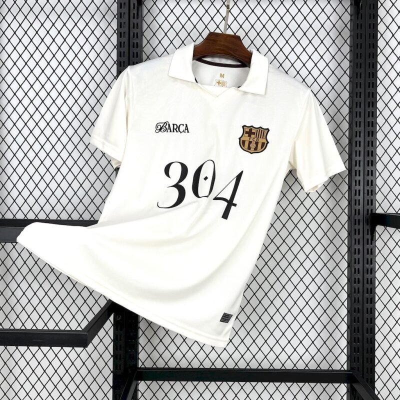 Barcelona White Lamine Yamal 304 Special Edition 2024/2025 (Fan Version)