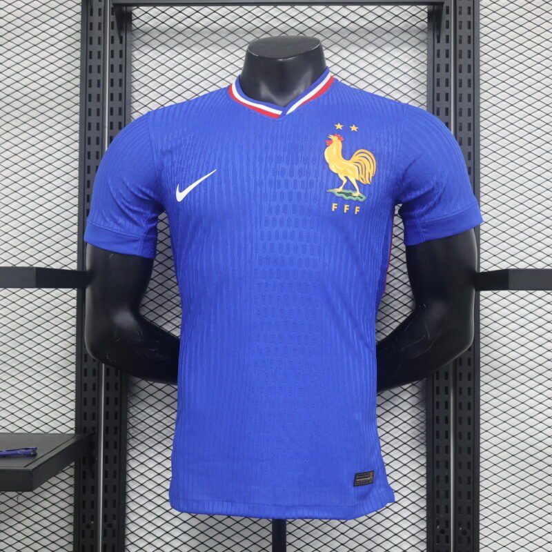 France Home Jersey 2024/2025 (Player Version)
