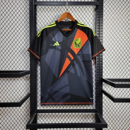 Mexico Black Goal Keeper Jersey 2024 (Fan Version)