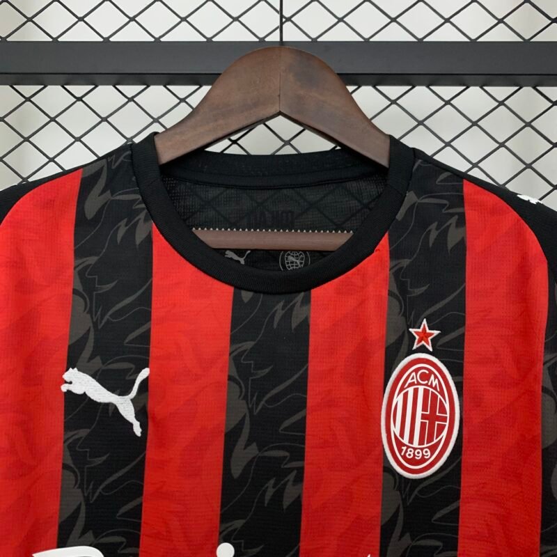AC Milan Home Jersey 2025-2026 (Fan Version) - Image 8