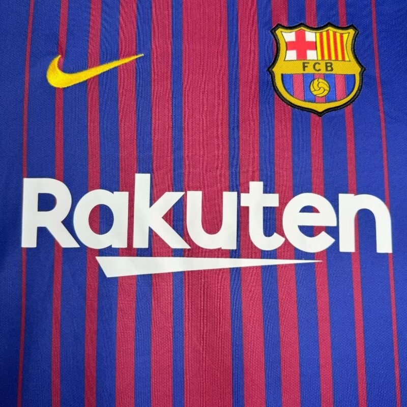 Barcelona Home Jersey 2017/2018 (Retro) - Image 3