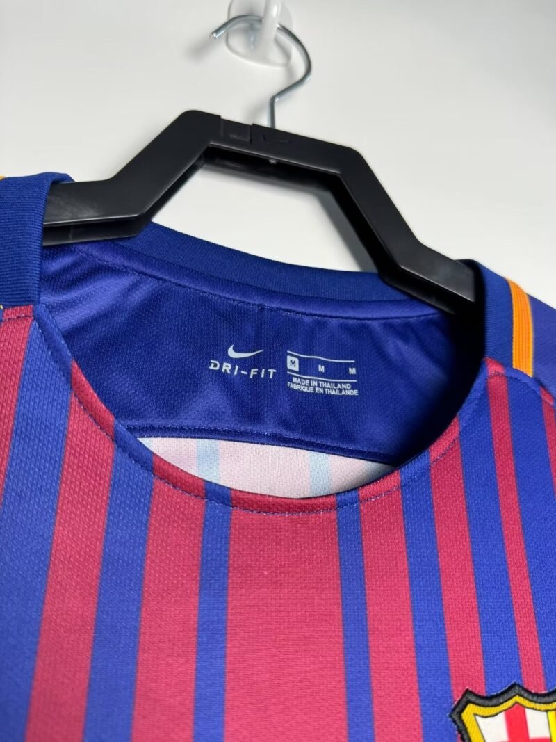 Barcelona Home Jersey 2017/2018 (Retro) - Image 5
