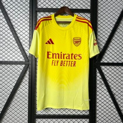 Arsenal Home Goal Keeper Jersey 2025/2026 (Fan Version)