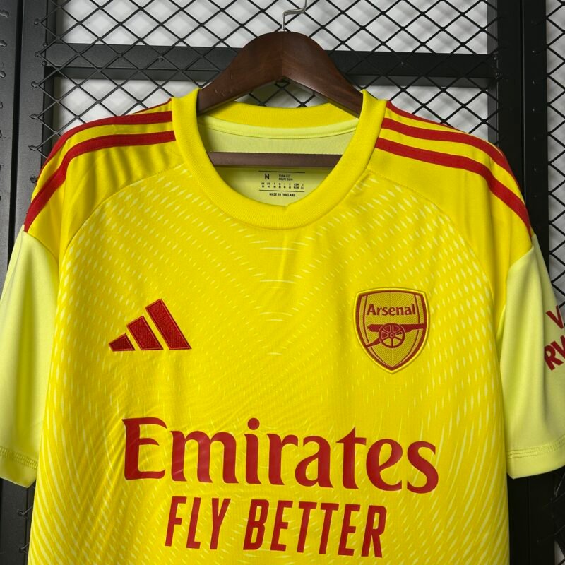 Arsenal Home Goal Keeper Jersey 2025/2026 (Fan Version) - Image 6