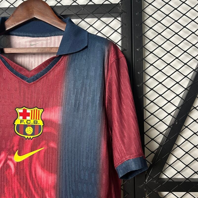 Barcelona Home Retro 2000/2001 Jersey x Travis Scott Cactus Jack Edition (Player Version) - Image 8