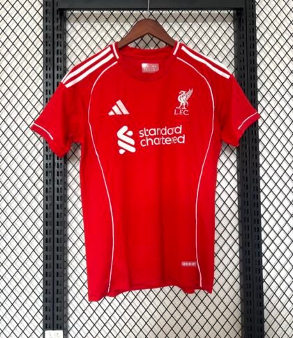 Liverpool Home 2025/2026 Jersey (Fan Version)