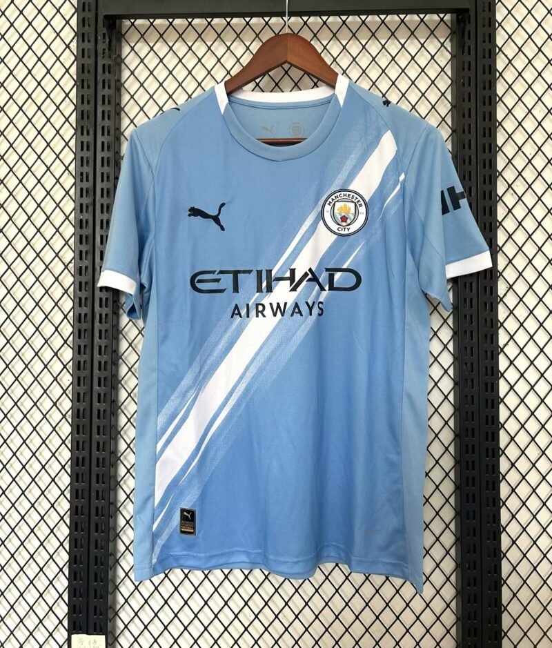 Manchester City Home Jersey 2025-2026 (Fan Version)