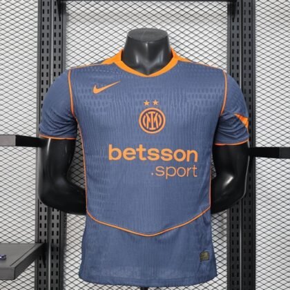 Inter Milan Third 3rd Jersey 2025/2026 (Player Version)